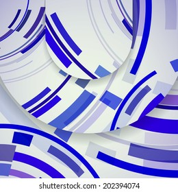 Abstract illustration, colorful digital composition.