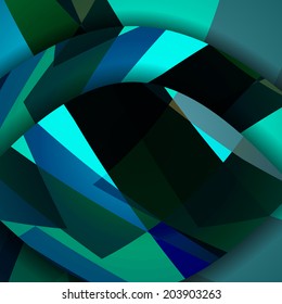 Abstract illustration, colorful digital composition.