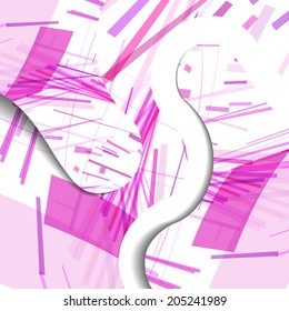 Abstract illustration, colorful digital composition.