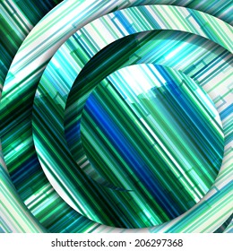 Abstract illustration, colorful digital composition.
