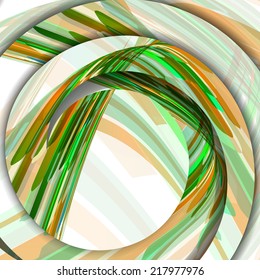 Abstract illustration, colorful digital composition.
