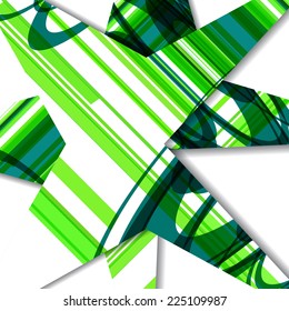 Abstract illustration, colorful digital composition.