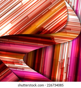 Abstract illustration, colorful digital composition.