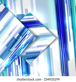 Abstract illustration, colorful digital composition.