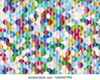 abstract illustration. colorful gradient mosaic pattern. geometric wallpaper for texture,background,gift wrapping paper,presentation,artwork or creative design