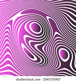 ABSTRACT ILLUSTRATION COLORFUL GRADIENT PSYCHEDELIC DESIGN . OPTICAL ILLUSION BACKGROUND VECTOR DESIGN