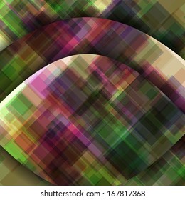 Abstract illustration, colorful square composition.