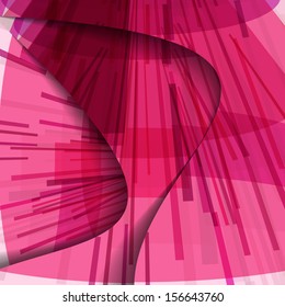 Abstract illustration, colorful swirl composition.