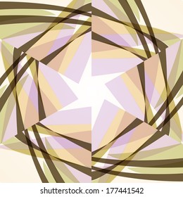 Abstract illustration, colorful swirly background, digital composition.