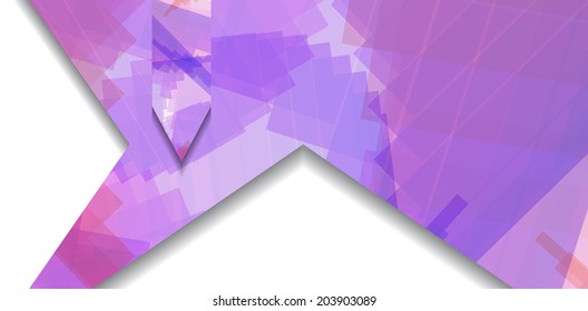 Abstract illustration, colorful unusual composition.