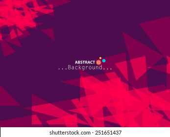 Abstract illustration with colorful vector background....