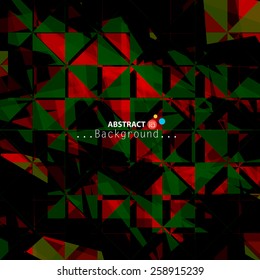 Abstract illustration with colorful vector background....