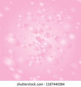 Abstract illustration with Confetti on a Pastel Background. Vector Placer from the circles. Pastel design. Abstract Bright Pattern for cards,banners,print. A Scattering of Confetti