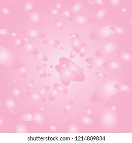 Abstract illustration with Confetti on a Pastel Background. Vector Placer from the circles. Pastel design. Abstract Bright Pattern for cards,banners,print. A Scattering of Confetti