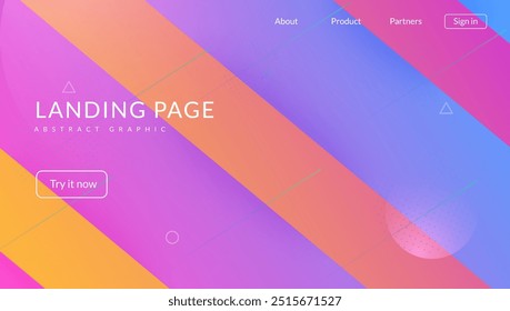 Abstract Illustration. Curve 3d Frame. Purple Techno Poster. Music Shape. Cool Geometric Template. Gradient Page. Round Landing Page. Pink Abstract Illustration - Powered by Shutterstock - Get 15% off with code: PIKWIZARD15