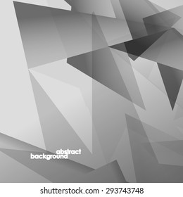 Abstract illustration dark background - digital composition.