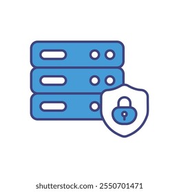 Ilustración Abstractas de la ética de los datos, centrándose en la privacidad, la transparencia, la gobernanza y la gestión responsable en los sistemas tecnológicos.