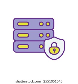 Abstract illustration of data ethics, focusing on privacy, transparency, governance, and responsible management in technology systems.