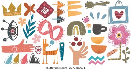 abstract illustration for decoration art