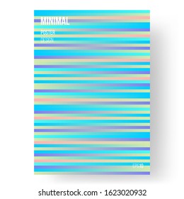 Abstract illustration, design of poster. Creative concept. Colorful vertical stripes. Presentation, placard and banner. Eps10 vector.