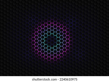 Resumen de diseño de ilustraciones. Hexagons fondo moderno.