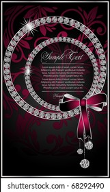 abstract illustration with the  Diamonds