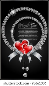 abstract illustration with the Diamonds