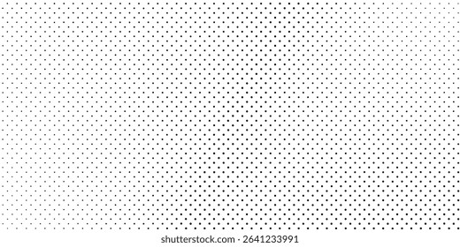Abstract illustration dotted halftone gradient texture. Vanishing polka dot background simple abstract modern design