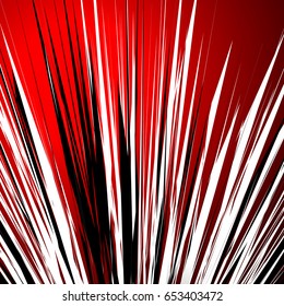 Abstract illustration with dynamic grungy lines. Textured red pattern digital art
