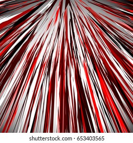 Abstract illustration with dynamic grungy lines. Textured red pattern digital art