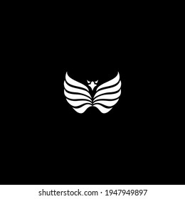 Abstract Illustration of the Eagle logo design template, Falcon icon Vector