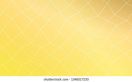 Abstract illustration with an elegant polygonal. Bright background for poster, banner, flyer. Vector illustration. Creative gradient color