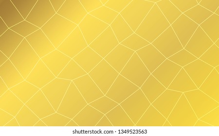 Abstract illustration with an elegant polygonal. Bright background for poster, banner, flyer. Vector illustration. Creative gradient color