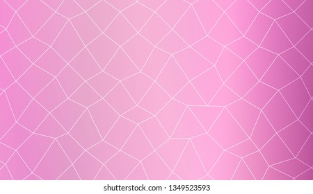 Abstract illustration with an elegant polygonal. Bright background for poster, banner, flyer. Vector illustration. Creative gradient color