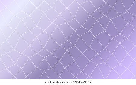 Abstract illustration with an elegant polygonal. Bright background for poster, banner, flyer. Vector illustration. Creative gradient color