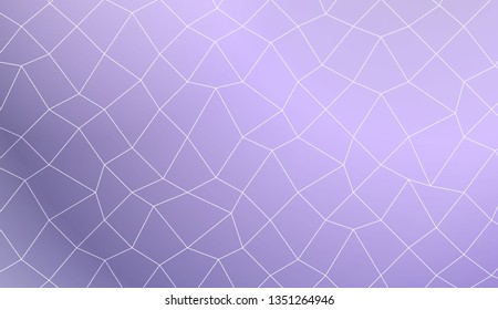 Abstract illustration with an elegant polygonal. Bright background for poster, banner, flyer. Vector illustration. Creative gradient color