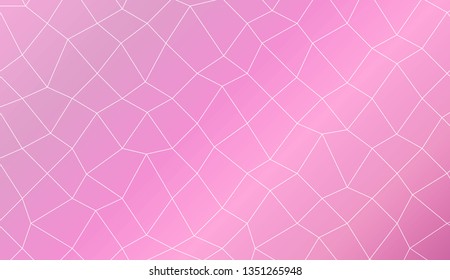 Abstract illustration with an elegant polygonal. Bright background for poster, banner, flyer. Vector illustration. Creative gradient color