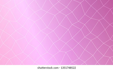 Abstract illustration with an elegant polygonal. Bright background for poster, banner, flyer. Vector illustration. Creative gradient color
