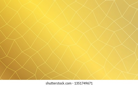 Abstract illustration with an elegant polygonal. Bright background for poster, banner, flyer. Vector illustration. Creative gradient color