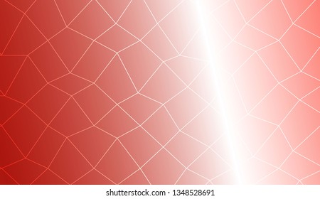 Abstract illustration with an elegant polygonal mesh . Bright background for poster, banner, flyer. Vector illustration. Creative gradient color