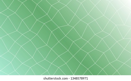 Abstract illustration with an elegant polygonal mesh . Bright background for poster, banner, flyer. Vector illustration. Creative gradient color