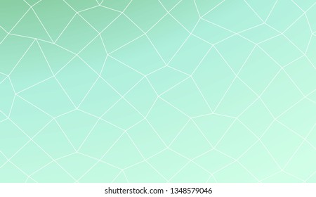 Abstract illustration with an elegant polygonal mesh . Bright background for poster, banner, flyer. Vector illustration. Creative gradient color