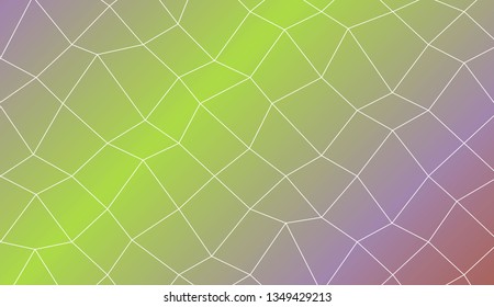 Abstract illustration with an elegant polygonal mesh . For your wallpaper, advert, banner, poster. Vector illustration