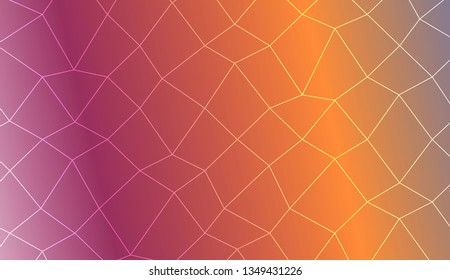 Abstract illustration with an elegant polygonal mesh . For your wallpaper, advert, banner, poster. Vector illustration