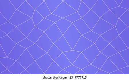 Abstract illustration with an elegant polygonal mesh . Bright background for poster, banner, flyer. Vector illustration. Creative gradient color