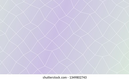 Abstract illustration with an elegant polygonal mesh . Texture for your design. Vector illustration. Creative gradient color