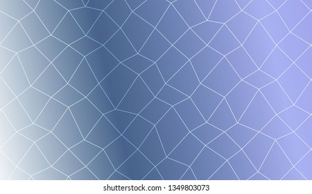 Abstract illustration with an elegant polygonal mesh . Bright background for poster, banner, flyer. Vector illustration. Creative gradient color