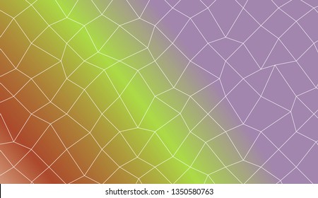 Abstract illustration with an elegant polygonal mesh . For your wallpaper, advert, banner, poster. Vector illustration