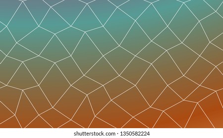 Abstract illustration with an elegant polygonal mesh . For your wallpaper, advert, banner, poster. Vector illustration