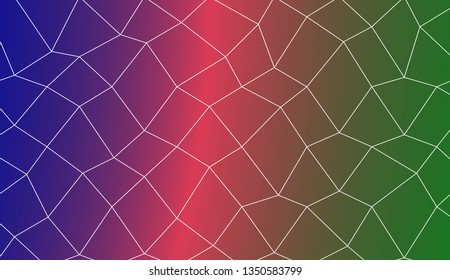 Abstract illustration with an elegant polygonal mesh . For your wallpaper, advert, banner, poster. Vector illustration